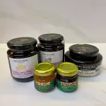 Geleias pequenas e grandes