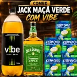 COMBO JACK MAÇÃ VERDE COM VIBE