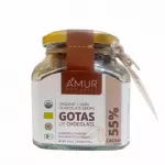 Gotas de chocolate 55% cacao · Ámur Organics 150 g