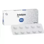 AMLODIPINO 5MG CAJA X 30 TABLETAS