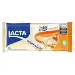 Laka branco com caramelo