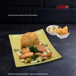 M15-Chancho con verduras + Chaufa