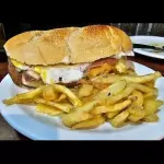 Lomito americano + fritas