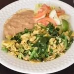 HUEVOS CON ESPINACA