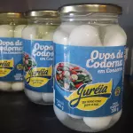 OVOS DE CODORNA EM CONSERVA