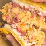 Torta Frango Bacon & Requeijão