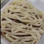 BATATA RECHEADA PRESUNTO E QUEIJO