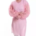 Avental Com Manga Rosa Pink 1 Und.