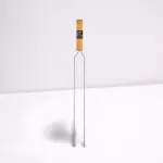 ESPETO INOX DUPLO 2 HASTE