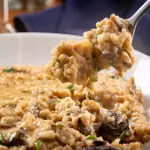 RISOTO DE COGUMELOS