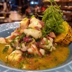 Ceviche de Polvo, Camarão e Vieira