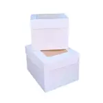 CAJA BLANCA (ALTA) ACETATO CUADRADO