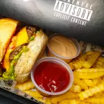 Hamburguesa Avocado + Papas