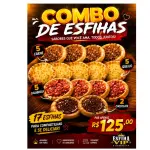 5 carne 5queijo 5 calabresa 2 chocolate