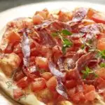 TOMATE, CRUDO Y AJO