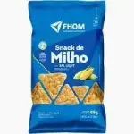 SNACK DE MILHO C/SAL LIGHT 55G