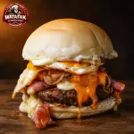 Hamburguesa BUNKER (sin papas)