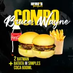 COMBO BRUCE WAYNE + COCA   600ml