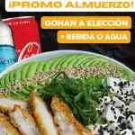 Promo Gohan a elección + bebestible