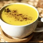 Té leche dorada
