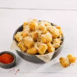 MINI PAPAS HASH, CON QUESO