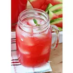 Sandía con limón