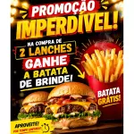 Promoção 2 lanches+batata