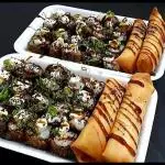 40 HOTS + 2 HARU SALMÃO +2 HARU DOCE DE LEITE