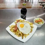 Mixto + papas +salchicha + huevo