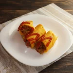 CREPIOCA DE CARNE COM BARBECUE