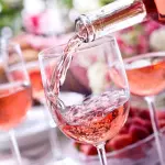 COPA DE VINO ROSADO