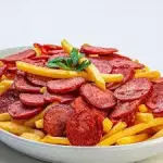 BATATA FRITA COM CALABRESA