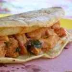 QUESADILLA DE PANZA CON QUESO