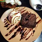 Brownie com Sorvete