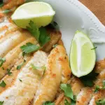 Filete de Pescado al ajillo