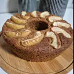 Bolo de Maçã Sem Açúcar