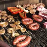 Mixto: cerdo res y chorizo