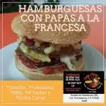 1 HAMBURGUESA C PAPAS A LA FRANCESA