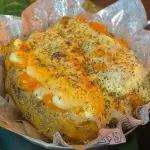 Batata Recheada Queijo triplo