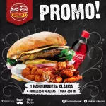 Clásica+4boneless o alitas+coca355ml