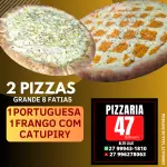 ( 2) 1 PORTUGUÊSA /1 FRANGO C/CATUP.
