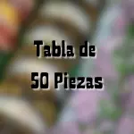 Tabla de 50 Piezas Opción 2