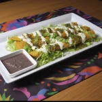 FLAUTAS tacos dorados de 28 cm