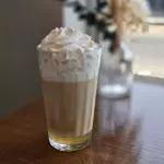 Café gelado com baunilha