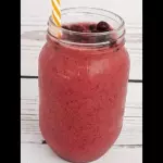 Smothie de jugo de arándano c/fruta