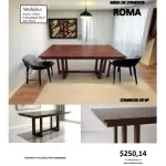 MESA DE COMEDOR ROMA