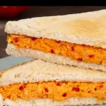 Sandwich ave pimentón