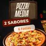 Pizza Média 2 Sabores