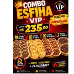 10 carne 10 queijo 10 cala 2 chocola