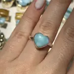 Anillo de plata 925 corazón
